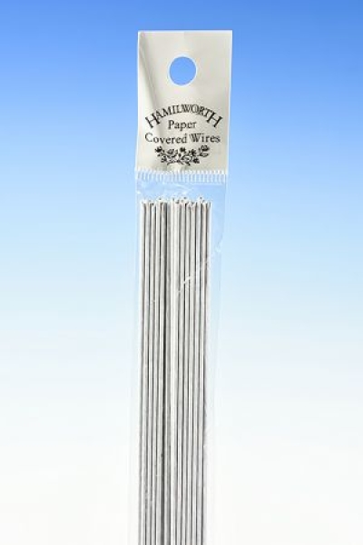 Blumendraht Weiss - Stärke 16 Gauge